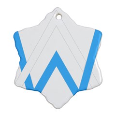 Alan Walker  Logo Ornament (snowflake) 