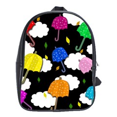 Umbrellas 2 School Bags (xl)  by Valentinaart