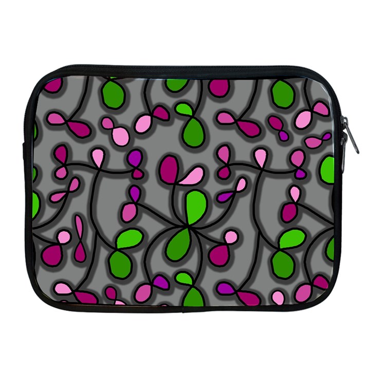 Floral pattern Apple iPad 2/3/4 Zipper Cases