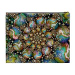 Marbled Spheres Spiral Cosmetic Bag (XL) Back