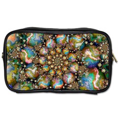 Marbled Spheres Spiral Toiletries Bags by WolfepawFractals