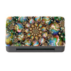 Marbled Spheres Spiral Memory Card Reader With Cf by WolfepawFractals
