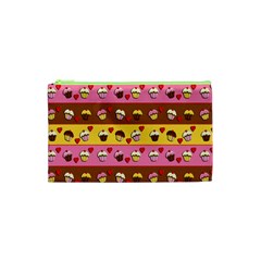 Cupcakes Pattern Cosmetic Bag (xs) by Valentinaart