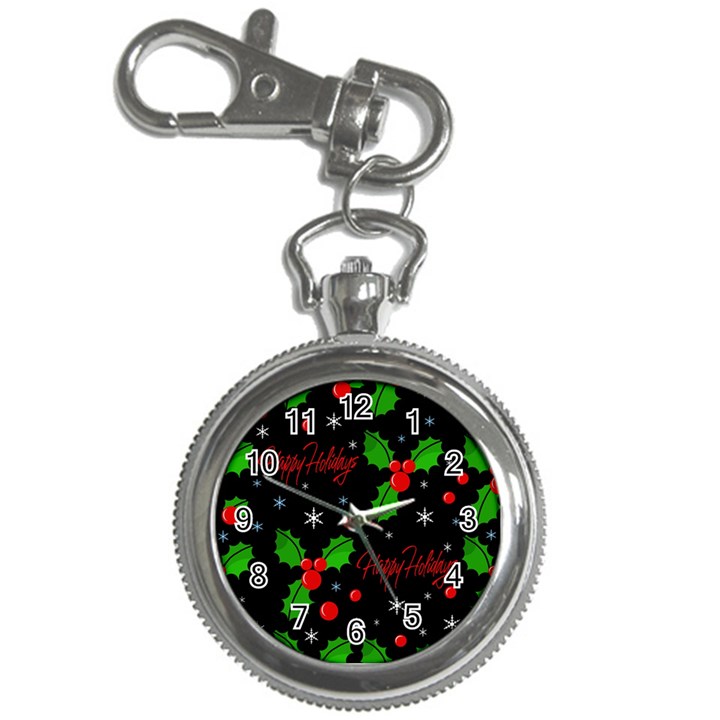Happy holidays pattern Key Chain Watches