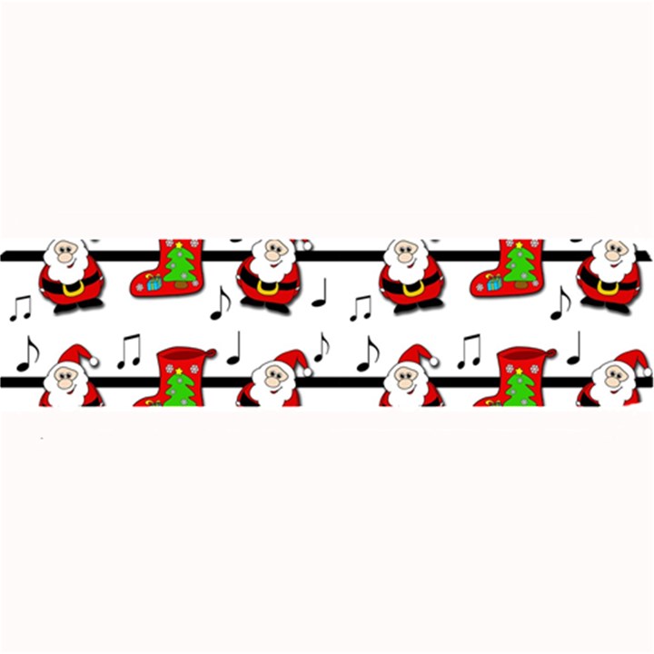 Xmas song pattern Large Bar Mats