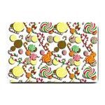 Xmas candy pattern Small Doormat  24 x16  Door Mat