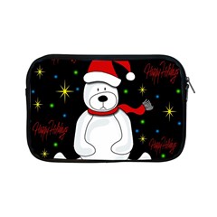 Polar Bear - Xmas Design Apple Ipad Mini Zipper Cases by Valentinaart