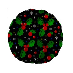 Xmas Magical Pattern Standard 15  Premium Round Cushions by Valentinaart