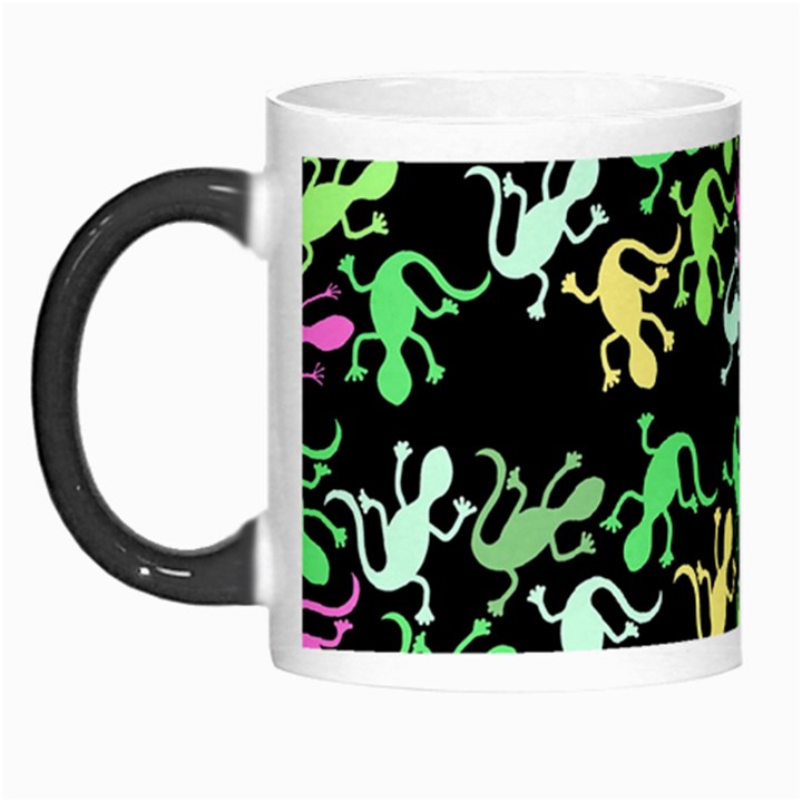 Playful lizards pattern Morph Mugs