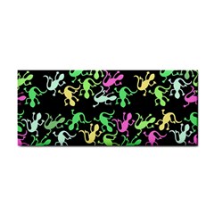 Playful Lizards Pattern Cosmetic Storage Cases by Valentinaart