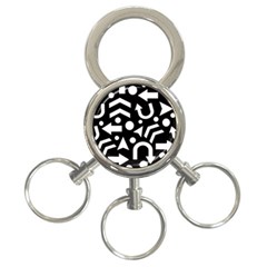 Right Direction 3-ring Key Chains by Valentinaart