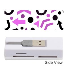 Magenta direction pattern Memory Card Reader (Stick) 