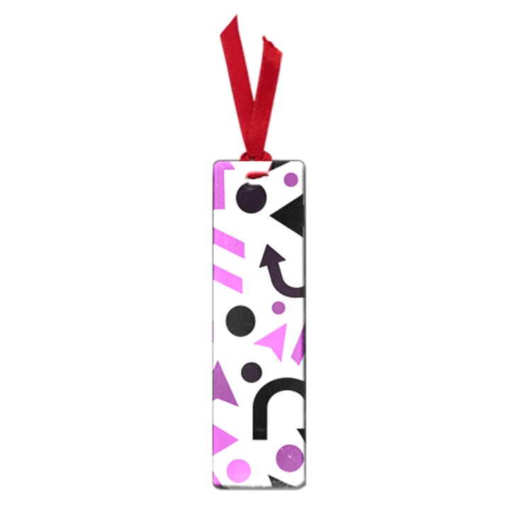 Magenta direction pattern Small Book Marks