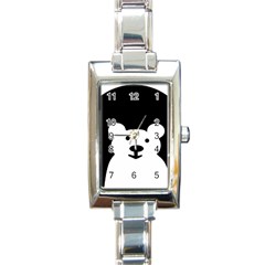 Cute Bear Watch Rectangle Italian Charm Watch by 4893826953