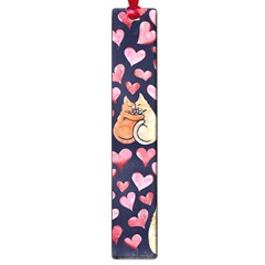 Crazy Cat Love Large Book Marks by BubbSnugg