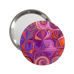 Candy Abstract Pink, Purple, Orange 2 25  Handbag Mirrors by digitaldivadesigns