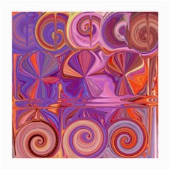 Candy Abstract Pink, Purple, Orange Medium Glasses Cloth (2-side)