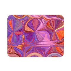 Candy Abstract Pink, Purple, Orange Double Sided Flano Blanket (mini) 