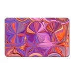 Candy Abstract Pink, Purple, Orange Magnet (Rectangular) Front