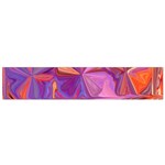 Candy Abstract Pink, Purple, Orange Flano Scarf (Small) Front