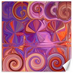 Candy Abstract Pink, Purple, Orange Canvas 16  X 16   by digitaldivadesigns