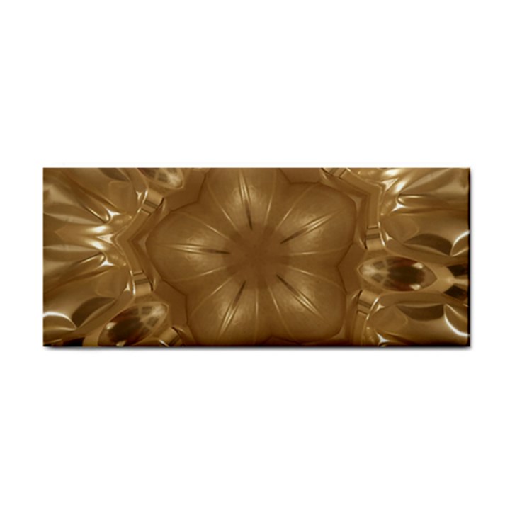 Elegant Gold Brown Kaleidoscope Star Cosmetic Storage Cases