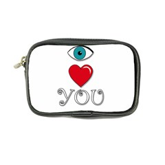 I Love You Coin Purse by Valentinaart