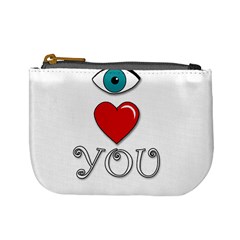 I Love You Mini Coin Purses by Valentinaart