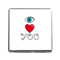 I Love You Memory Card Reader (square) by Valentinaart
