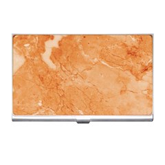 Rose Gold Marble Stone Print Business Card Holders