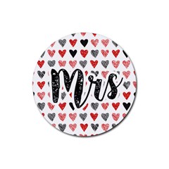 Love Mrs Drink Coaster (round) by Wanni