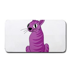 Purple Cat Medium Bar Mats by Valentinaart