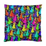 Colorful cats Standard Cushion Case (One Side) Front