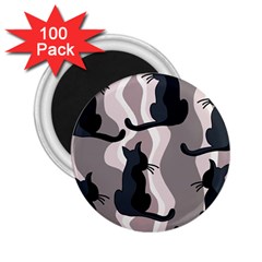 Elegant cats 2.25  Magnets (100 pack) 