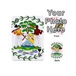 Coat of Arms of Belize Playing Cards 54 (Mini)  Front - Spade6