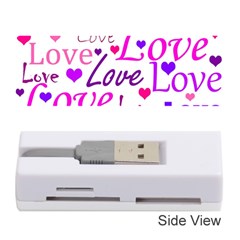 Love Pattern Memory Card Reader (stick)  by Valentinaart