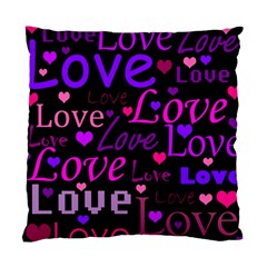 Love Pattern 2 Standard Cushion Case (two Sides)