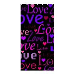 Love Pattern 2 Shower Curtain 36  X 72  (stall)  by Valentinaart