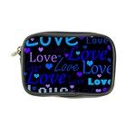 Blue love pattern Coin Purse Front