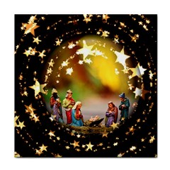 Christmas Crib Virgin Mary Joseph Jesus Christ Three Kings Baby Infant Jesus 4000 Face Towel