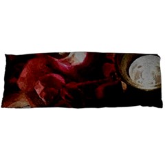 Dark Red Candlelight Candles Body Pillow Case (dakimakura)