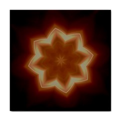 Christmas Flower Star Light Kaleidoscopic Design Tile Coasters by yoursparklingshop