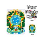 Coat of Arms of Brazil Playing Cards 54 (Mini)  Front - Spade5