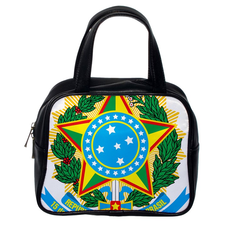 Coat of Arms of Brazil, 1971-1992 Classic Handbags (One Side)