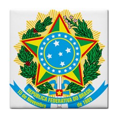 Coat Of Arms Of Brazil, 1968-1971 Tile Coasters