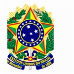 Coat of Arms of Brazil Large Garden Flag (Two Sides) Front