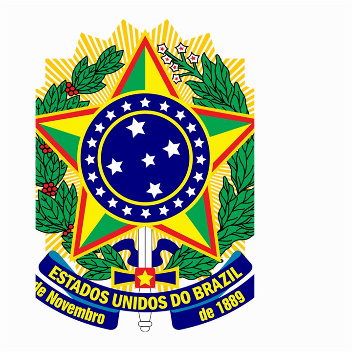Coat of Arms of Brazil Large Garden Flag (Two Sides)