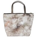 Down Comforter Feathers Goose Duck Feather Photography Bucket Bags Back