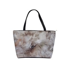 Down Comforter Feathers Goose Duck Feather Photography Shoulder Handbags by yoursparklingshop