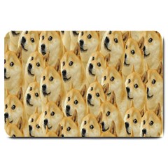 Face Cute Dog Large Doormat 